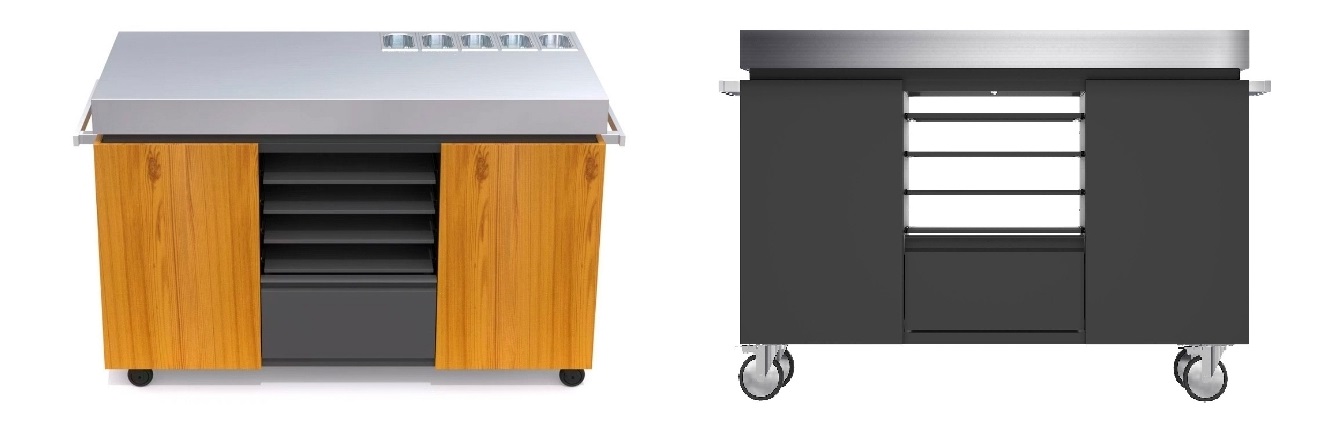Everdure Pizza Preparation Station