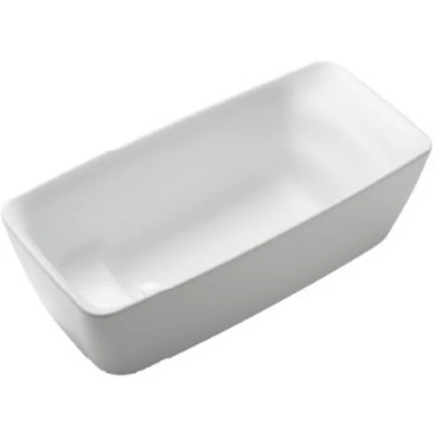 Toto Galalato 1700 Marble Freestanding Bath - Matte White