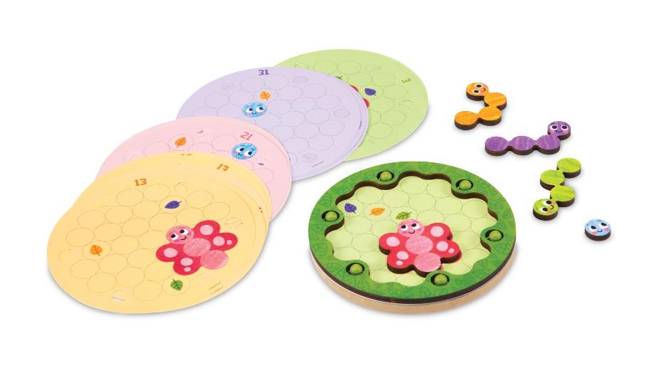 Peaceable Kingdom Color Clue Caterpillar Board Game