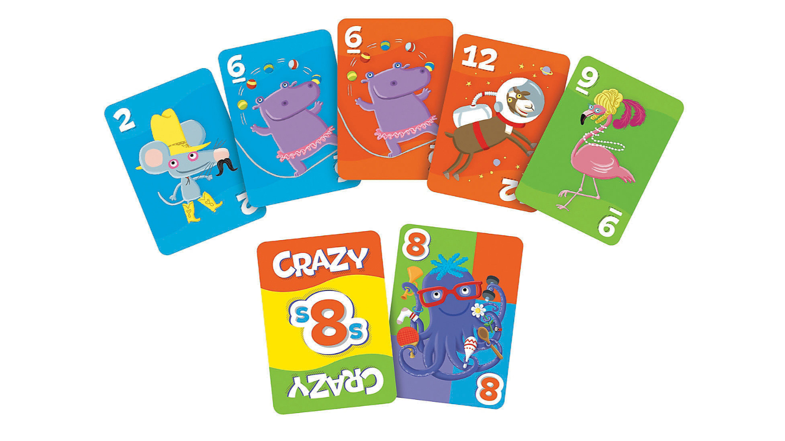 Peaceable Kingdom Crazy 8S Card Game