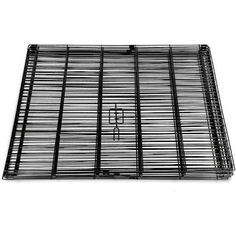 YES4PETS 8 Panel Pet Dog Playpen Exercise Enclosure Fence - Black