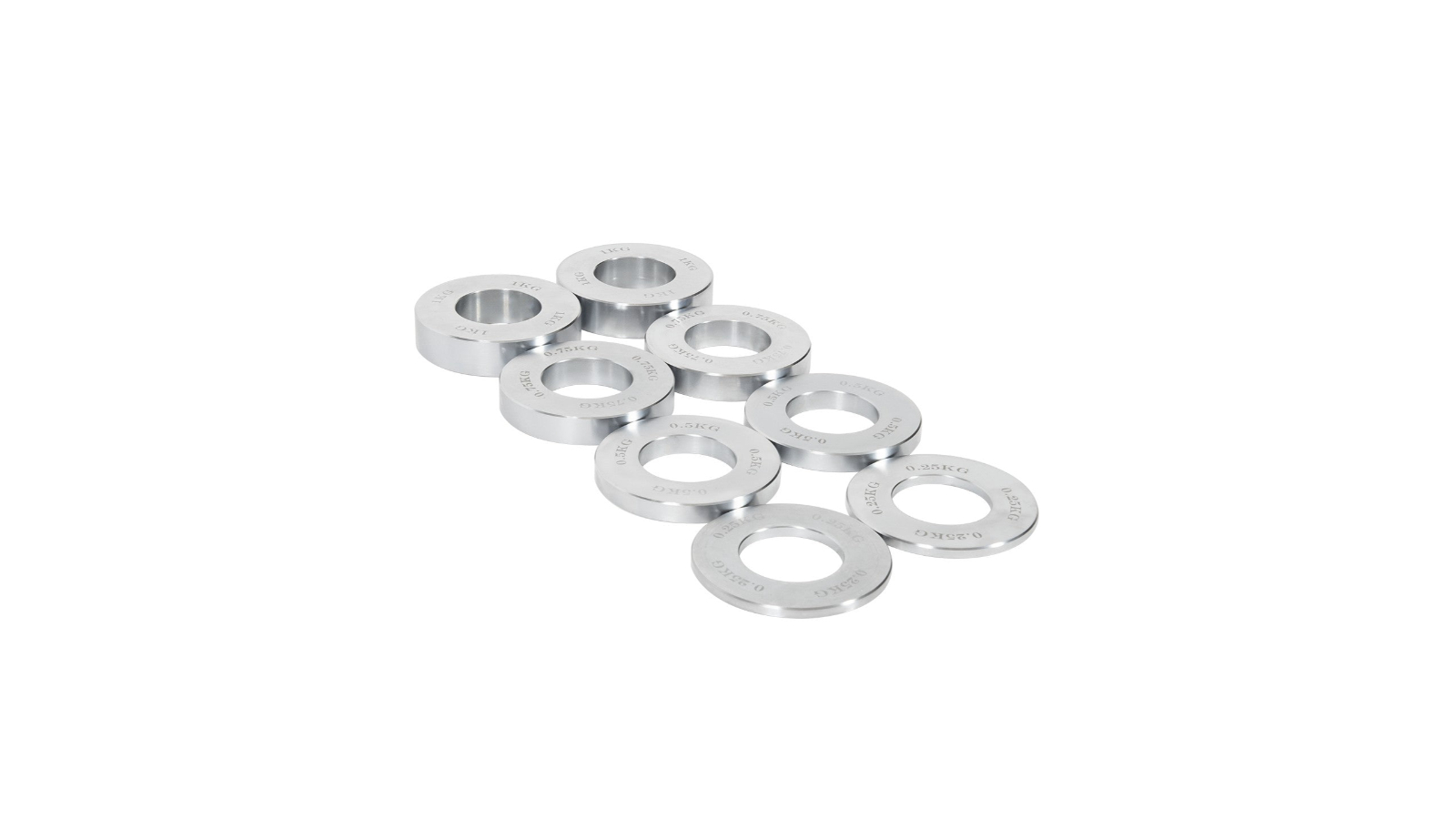 Orbit Fitness Precision Chrome Fractional Plate Set