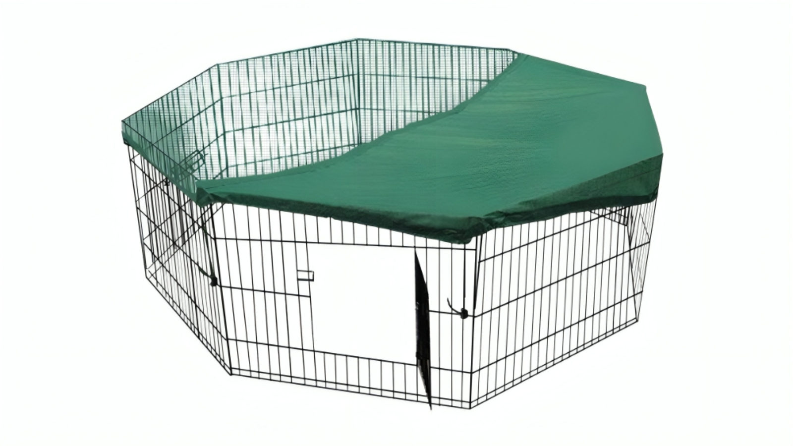 YES4PETS 8 Panel Pet Dog Playpen Exercise Cage with Cover - 120cm