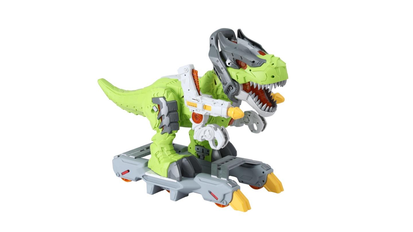 Keezi Kids Dinosaur Ride-on Push Toy Car with Spray Function