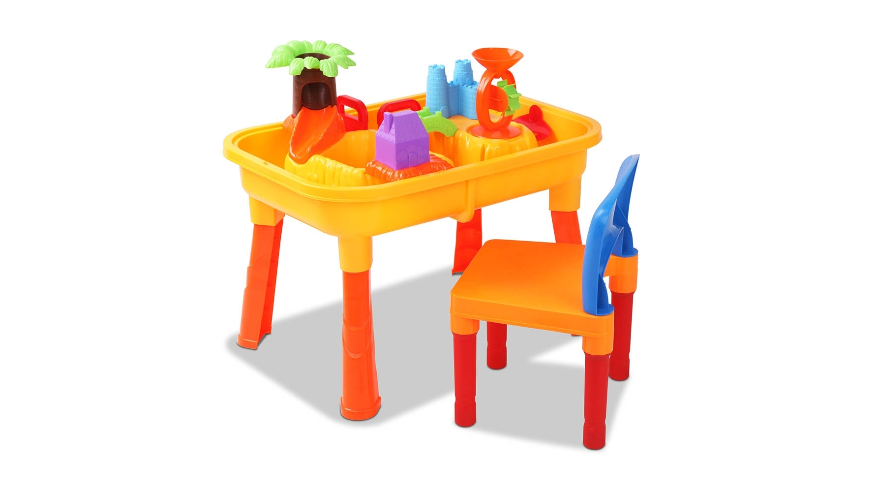 Keezi Kids Table and Chair Sandpit Set