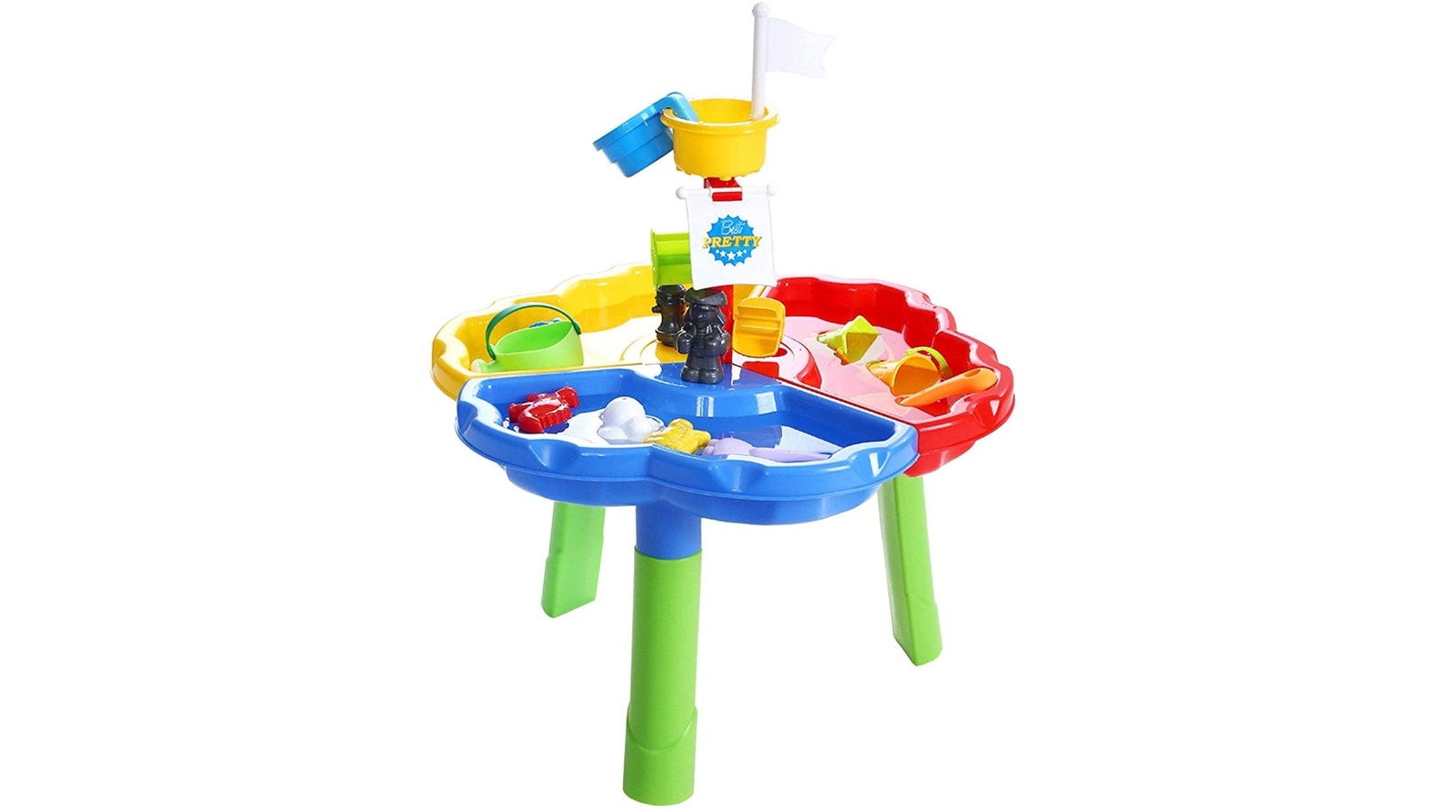 Keezi Kids Beach Sand and Water Sandpit Outdoor Table