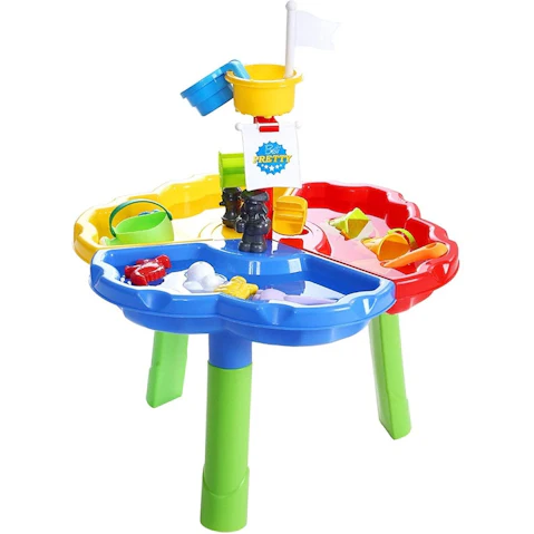 Keezi Kids Beach Sand and Water Sandpit Outdoor Table