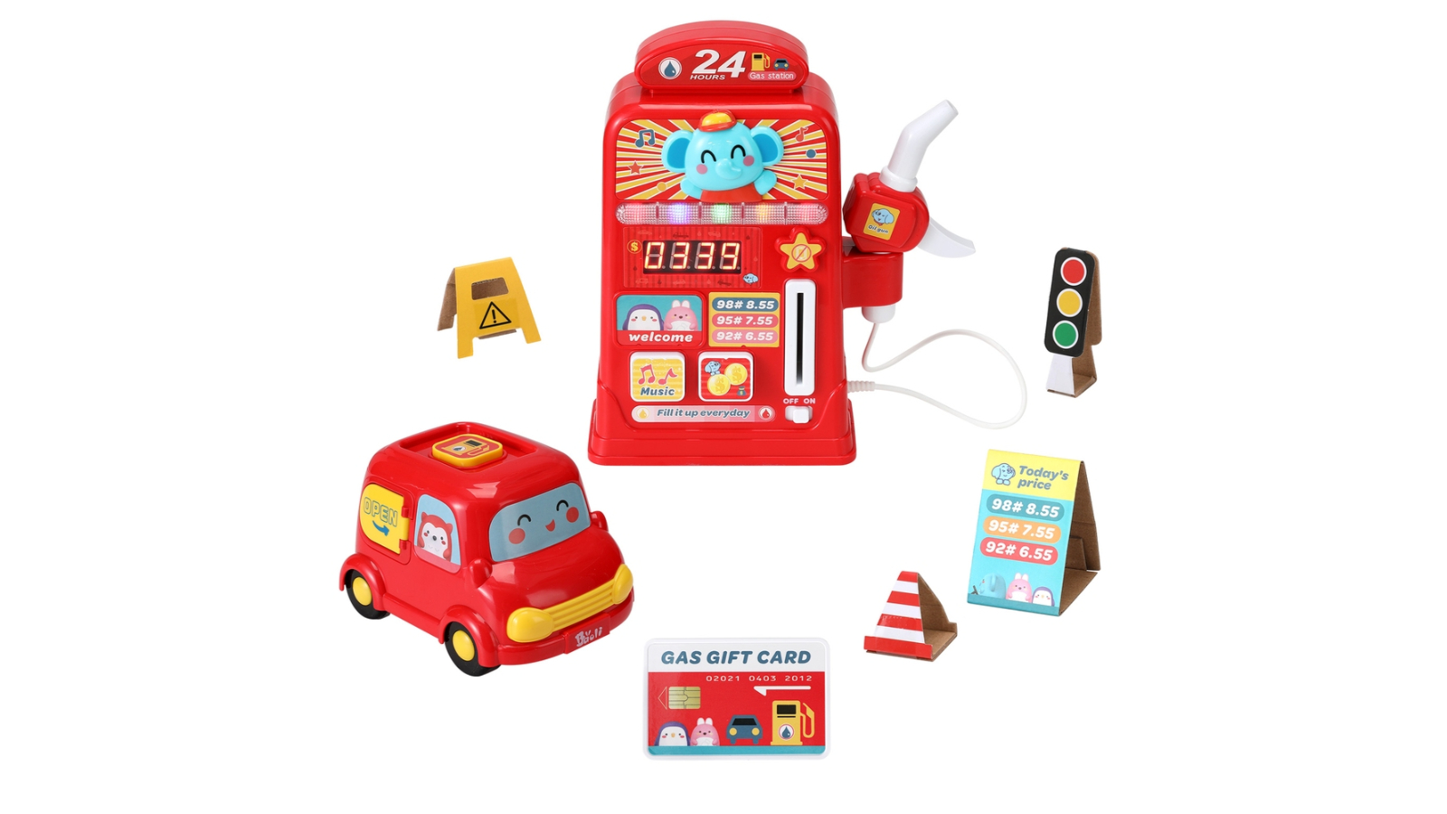 Keezi Kids Gas Station Play Toy