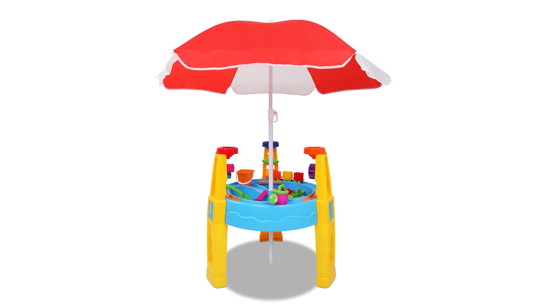 Keezi 26 Pieces Kids Umbrella and Table Set