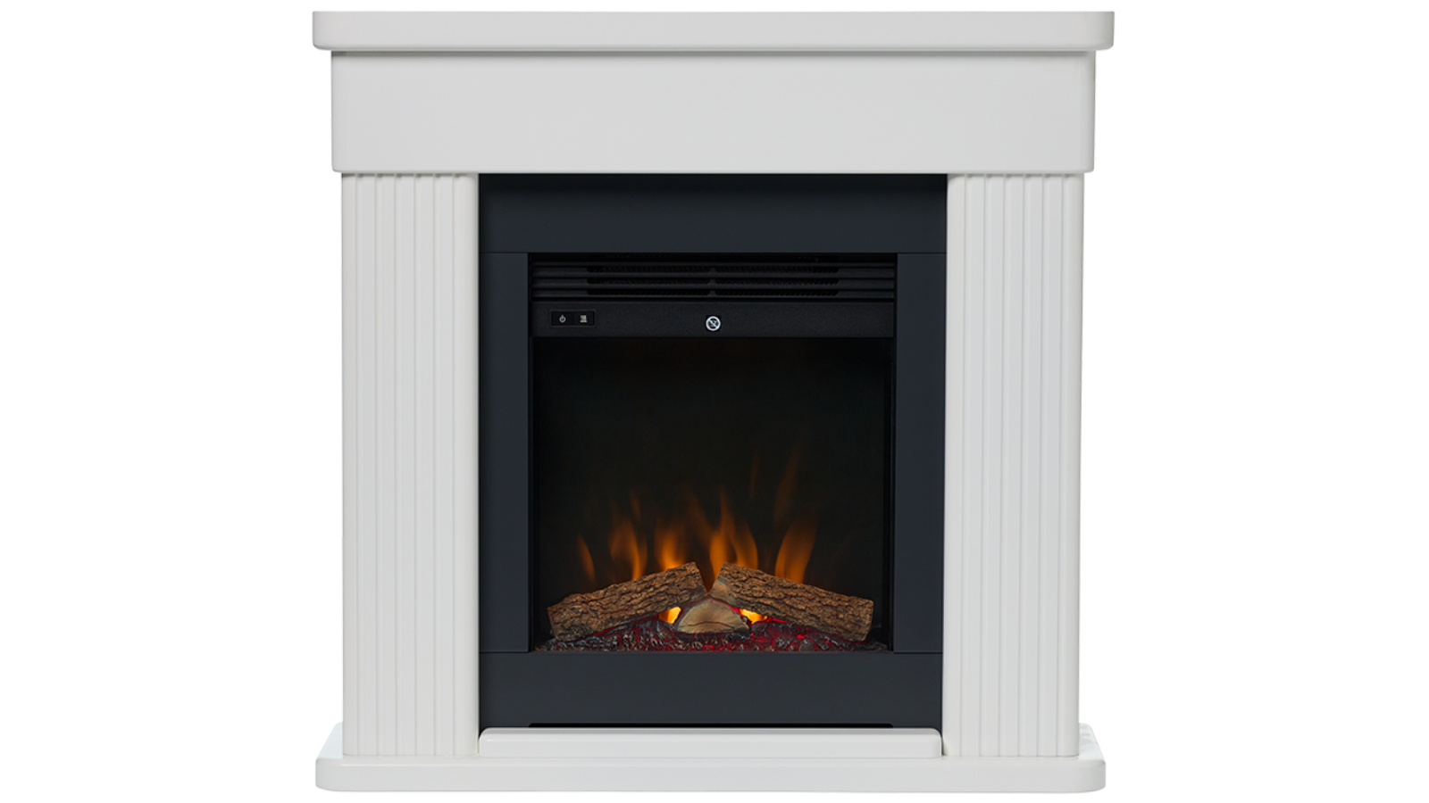 Dimplex Portland 2kW Mini Electric Fire Suite - White