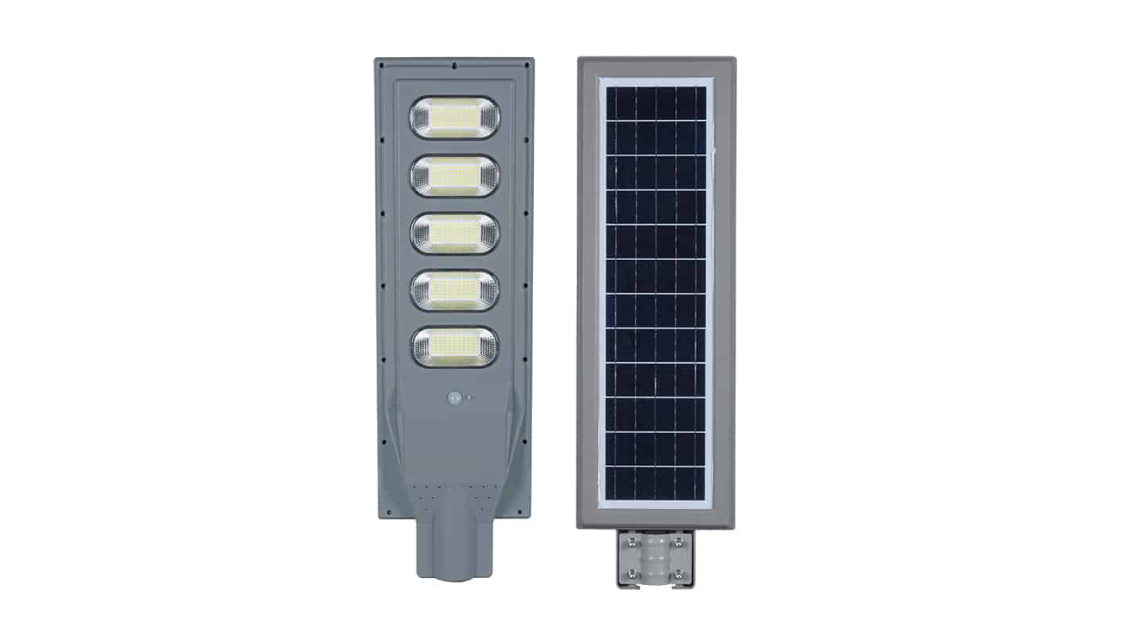 Plusrite LED 150W Solar Streetlight 5K with Motion Sensor