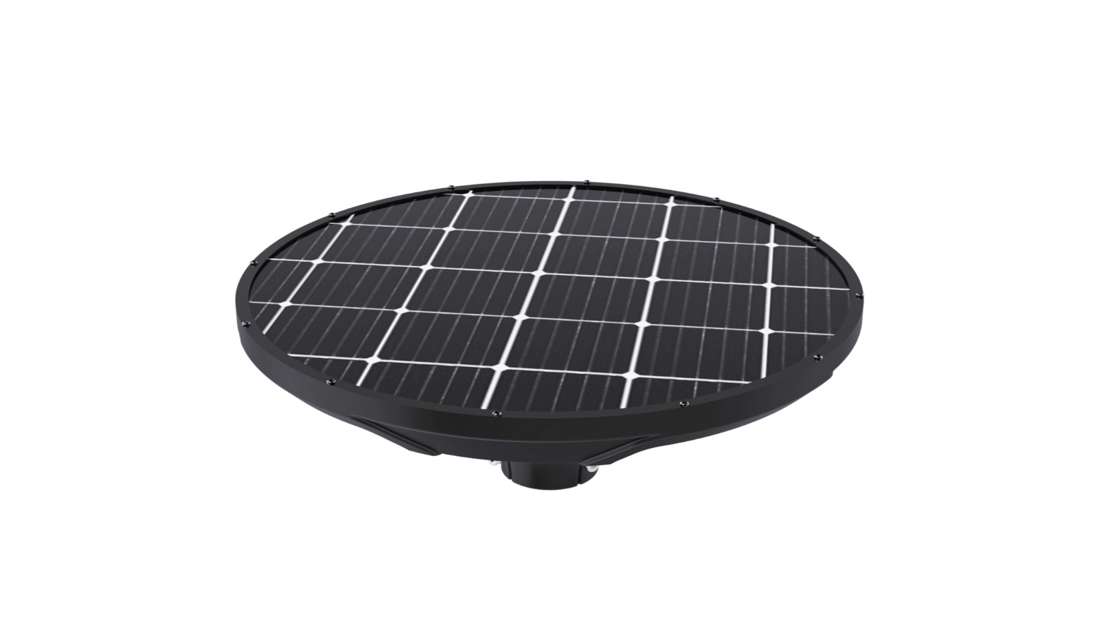 Plusrite 40W Solar Post Top Lithium Battery
