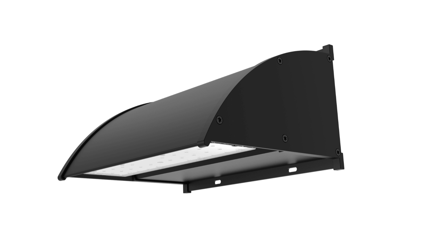 Plusrite Solar Wall Pack Switchable Wattage and CCT