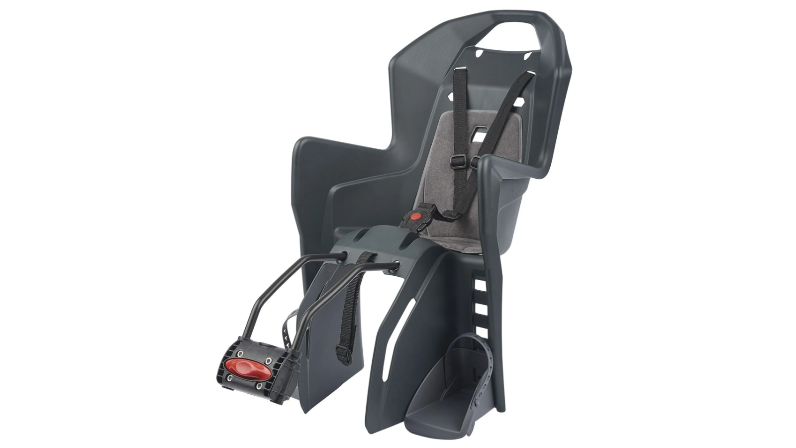 Polisport Koolah 26 - 28inch Child Bicycle Seat Carrier - Dark Grey