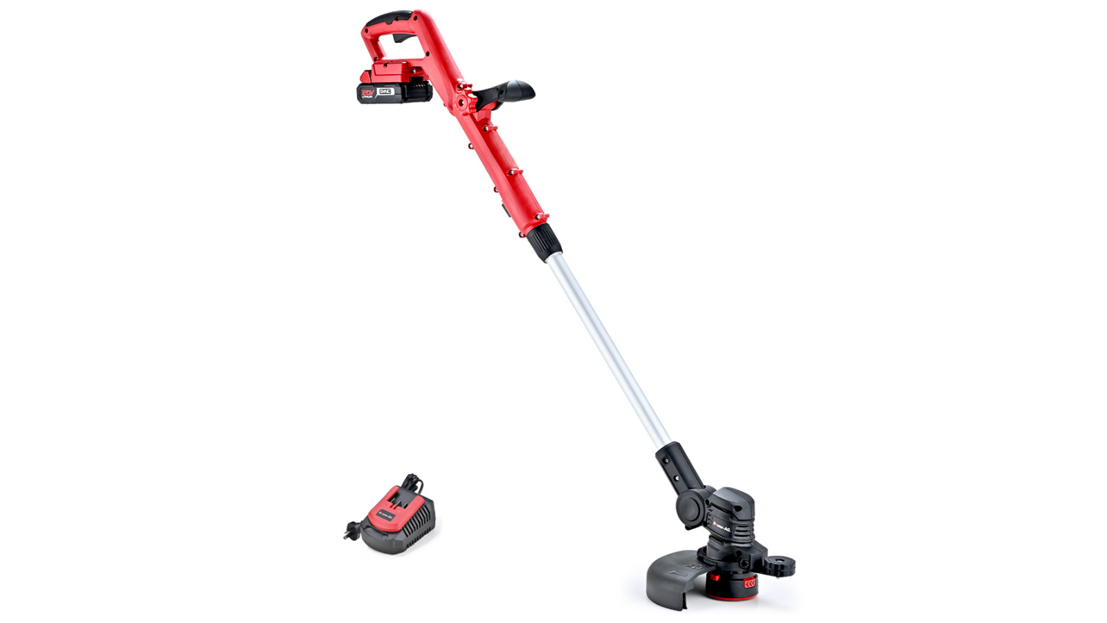 Baumr-AG LN3 2-in-1 SYNC Cordless Line Trimmer and Lawn Edger with Battery and Charger Kit