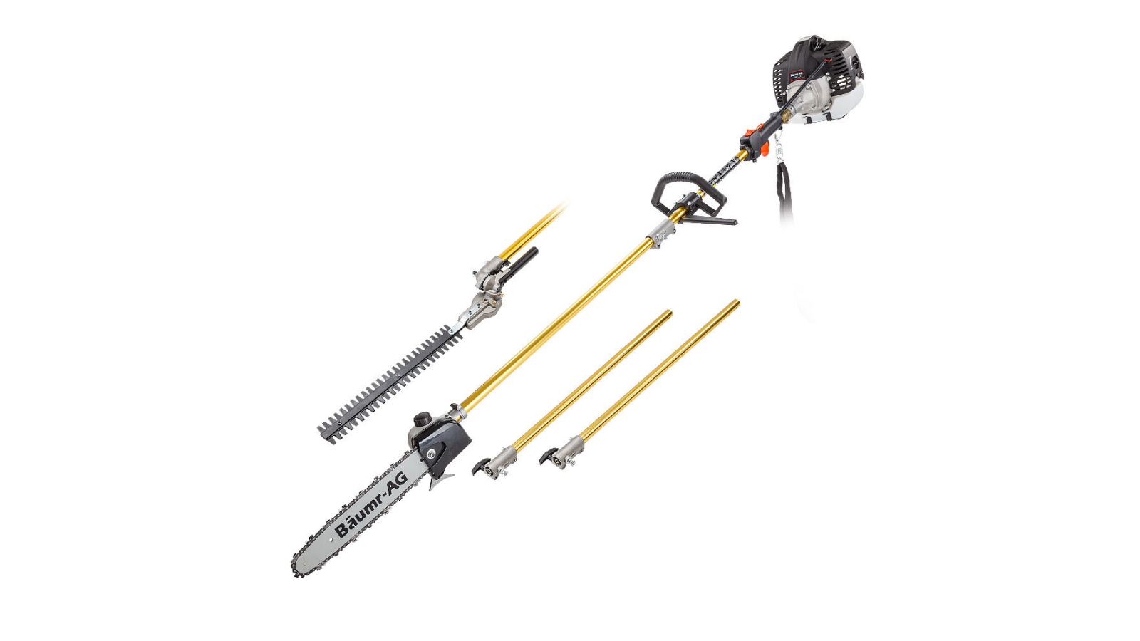 Baumr-AG 65CC Long Reach Pole Chainsaw Hedge Trimmer