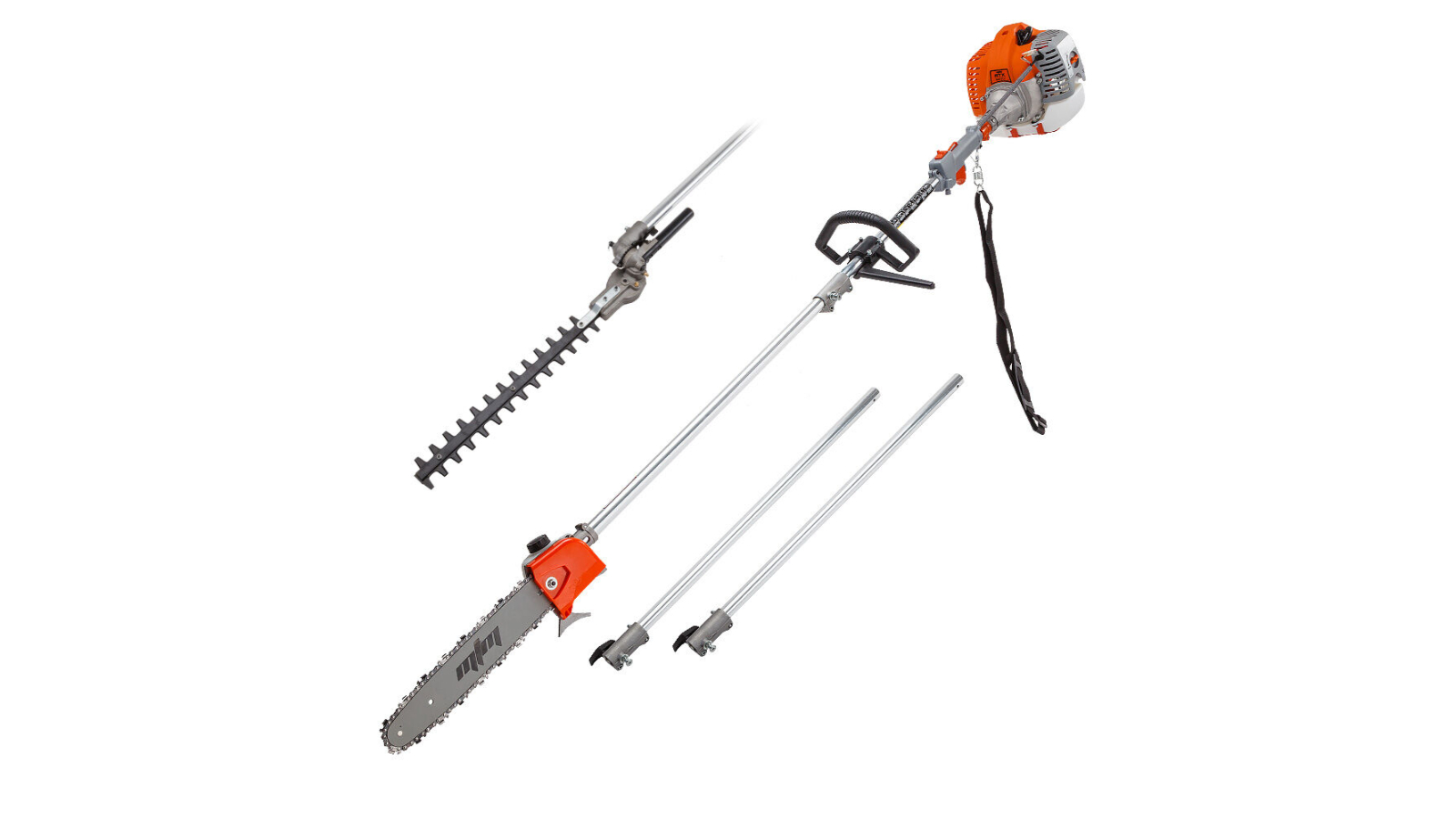 MTM MTX200 62CC 2-in-1 Long Reach Pole Saw and Trimmer