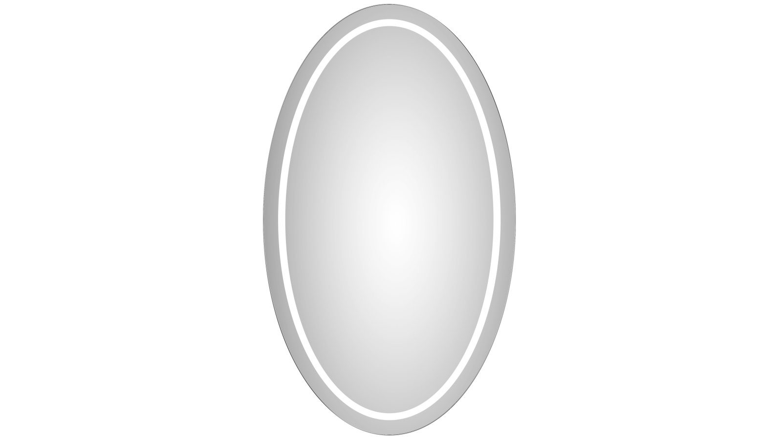 Parisi Loop 1200mm Vertical Mirror