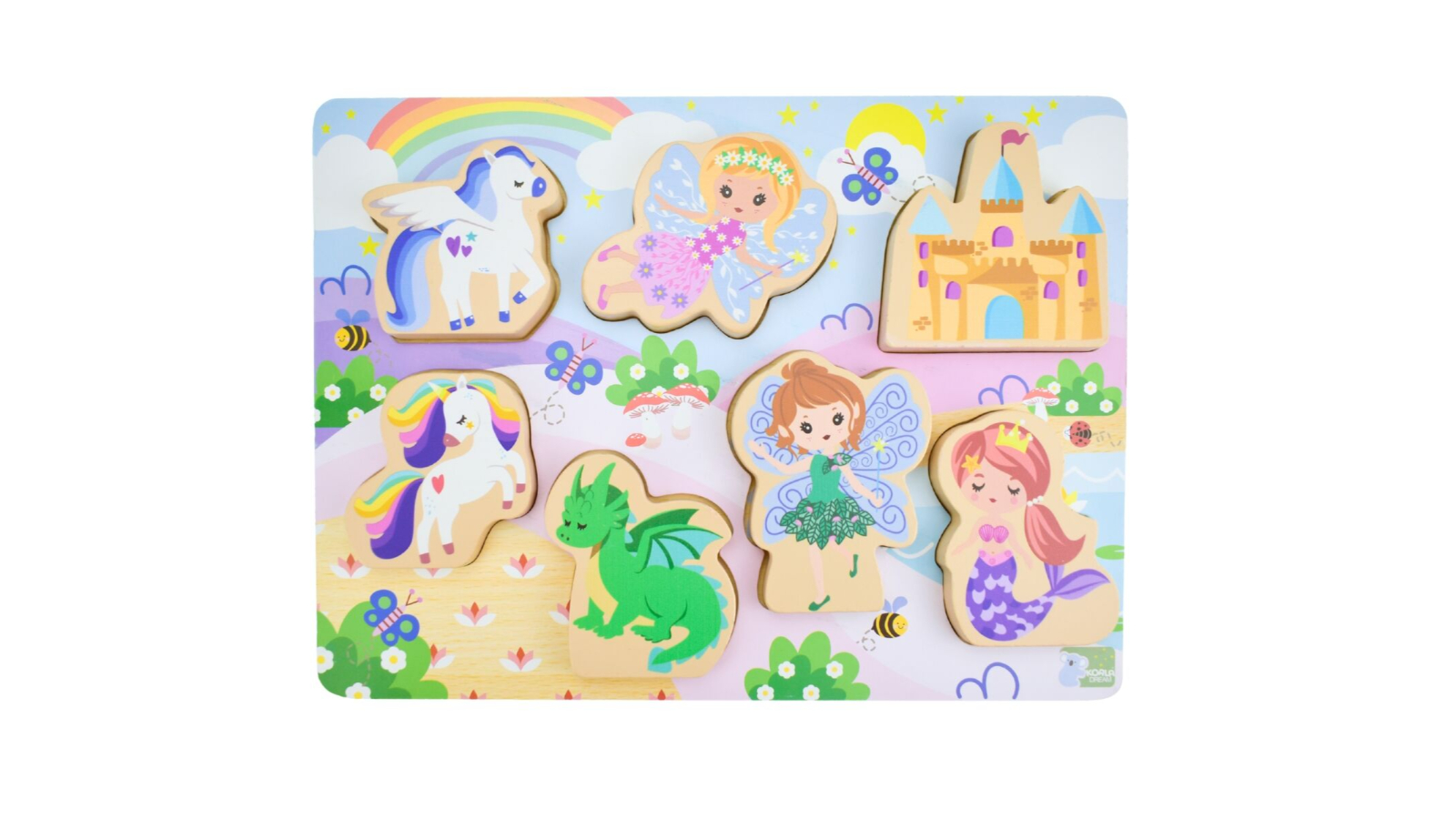 Koala Dream Wooden Chunky Puzzle Fantasy Fairytale