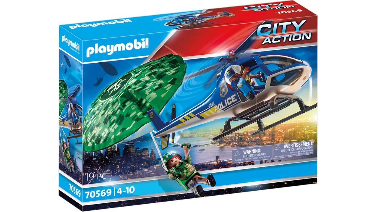 Playmobil - Police Parachute Search