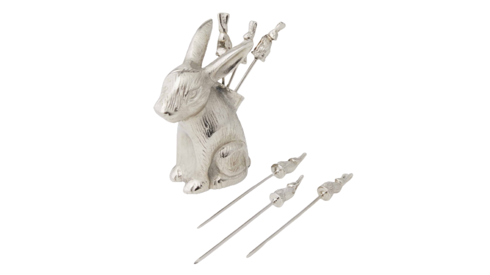 Pilbeam Living Rabbit Cocktail Picks - 6 Piece