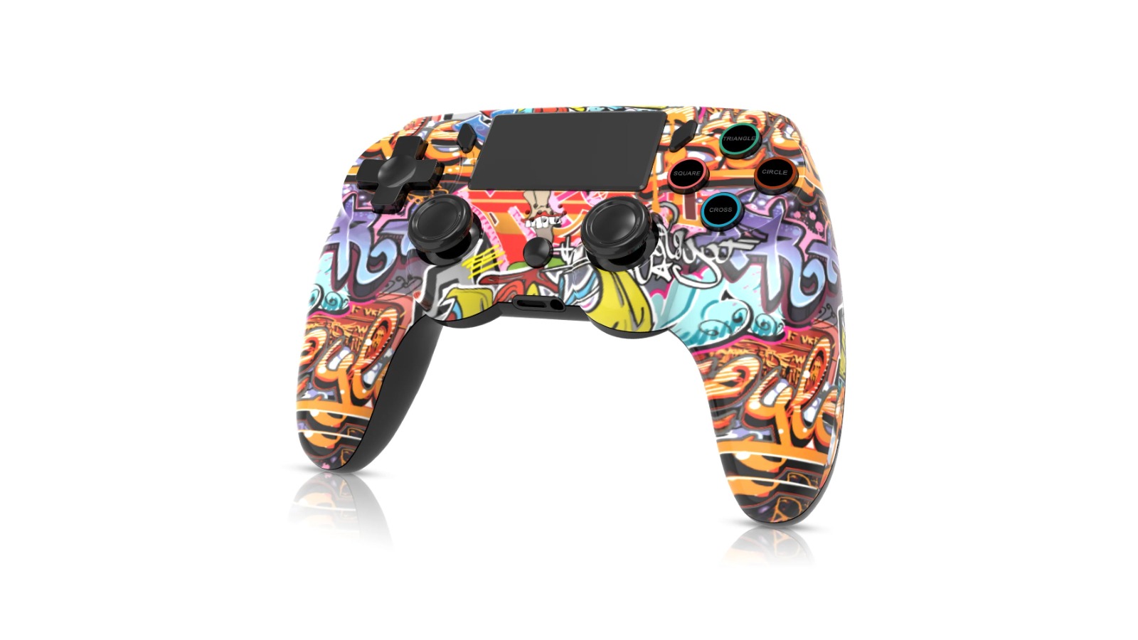Playmax PS4/PC Wireless Controller - Graffiti