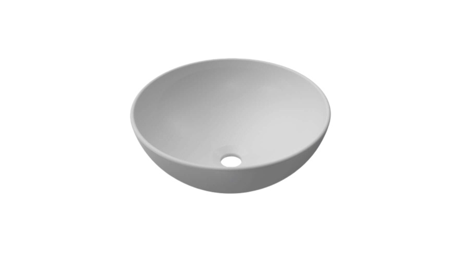 Parisi Catino Bench Basin - Matte White 