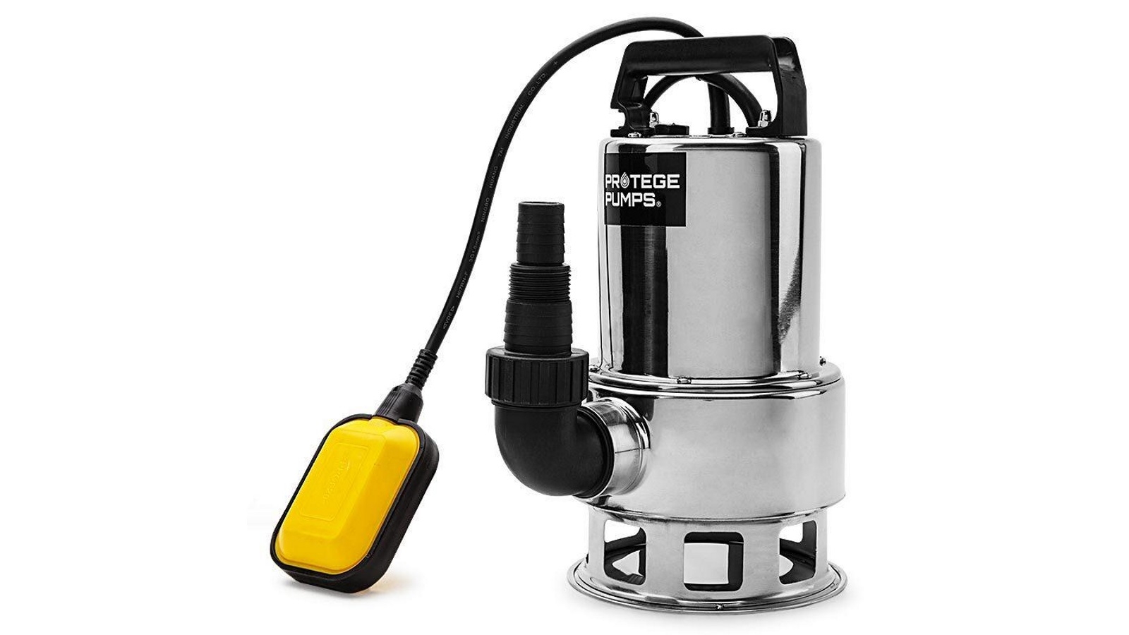 PROTEGE 1500W Submersible Dirty Water Pump Bore Tank Well Steel Automatic Clean