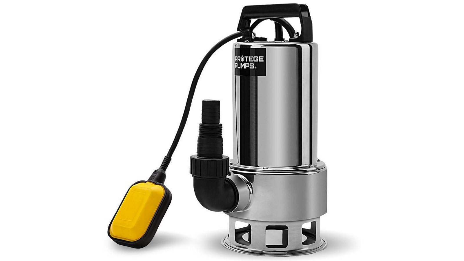 PROTEGE 2000W Submersible Dirty Water Pump Bore Tank Well Steel Automatic