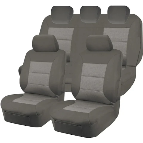 My Car Premium Seat Cover for Mazda Bt50 Up Series Dual Cab (2011-2015) - Grey
