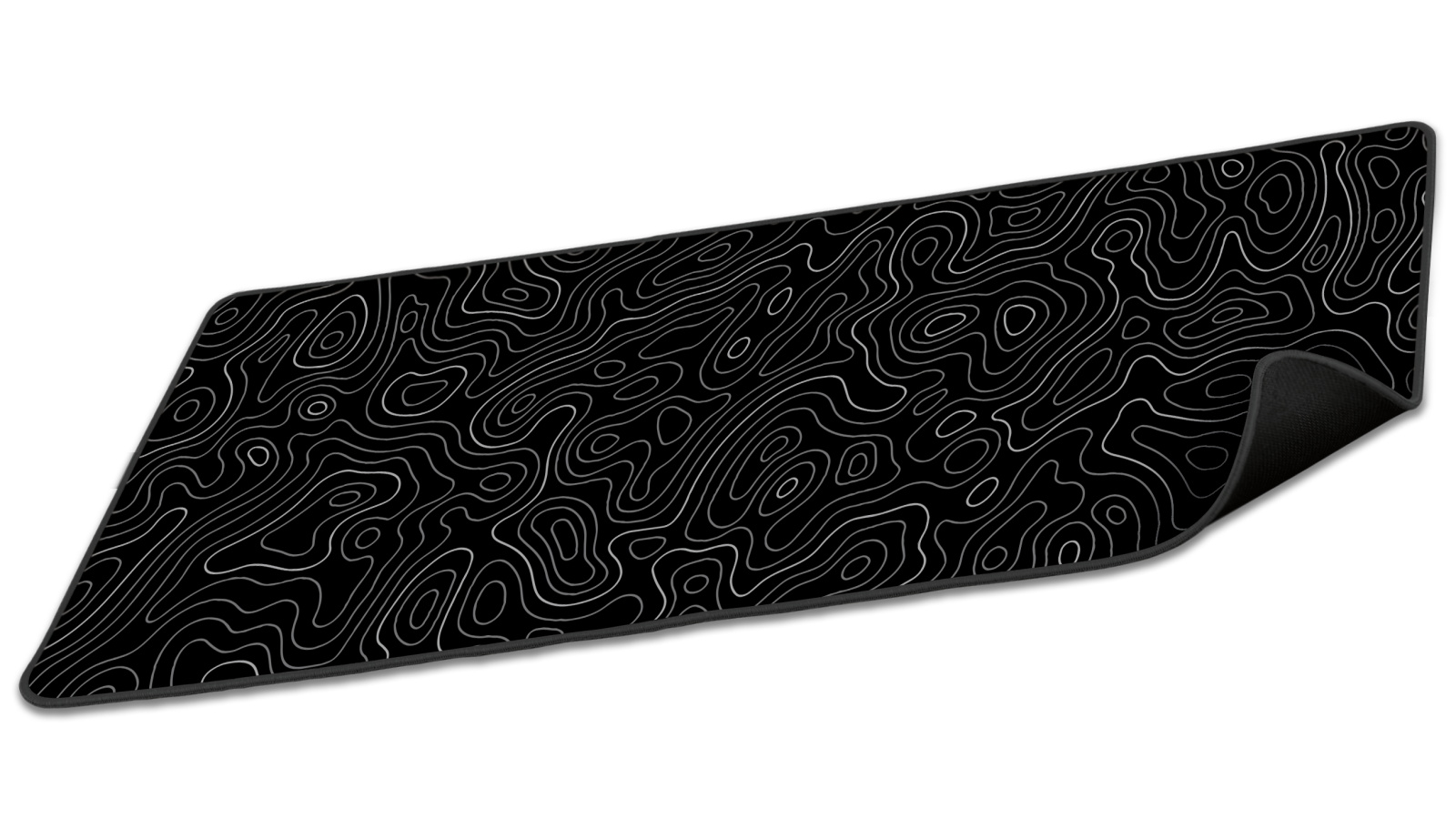 Playmax Topographic Mouse Mat - Black