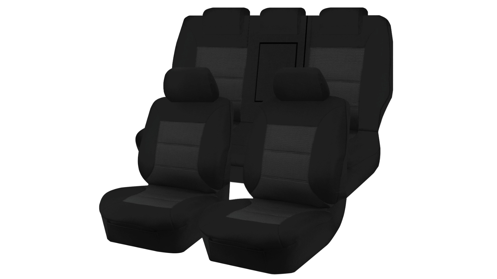 Premium Seat Cover for Ford Territory SX/SY/SZ Series 4X4 SUV/Wagon (05/2004-2016) - Black