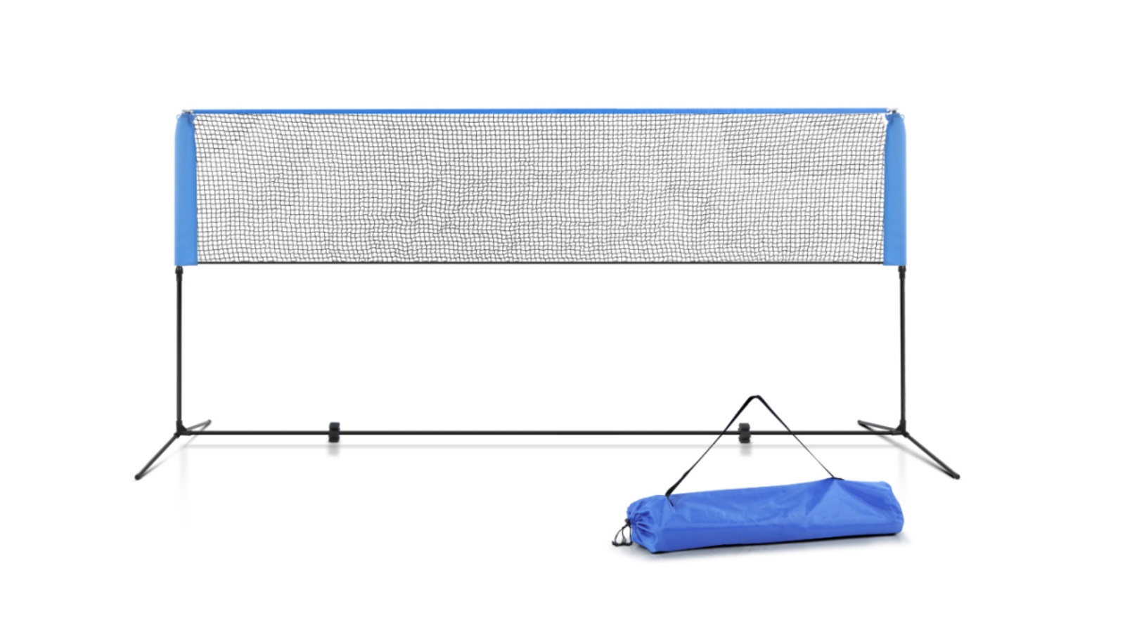 Everfit 4m Portable Sports Net Stand - Blue