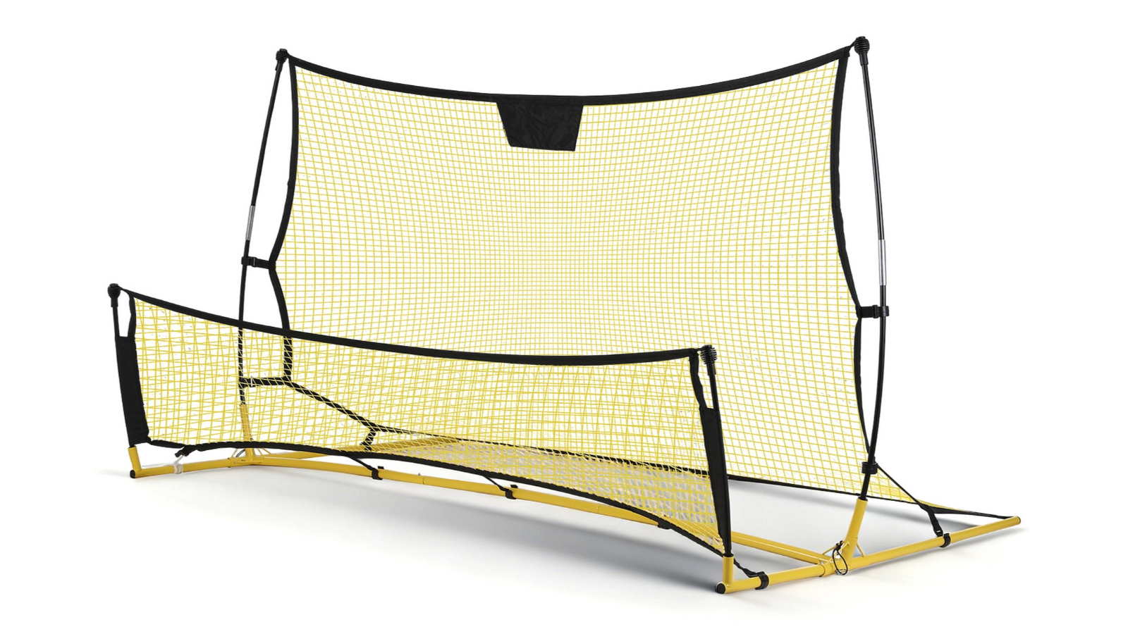 Everfit 2.1metre Portable Rebounder Sports Training Soccer Goal Net - Yellow