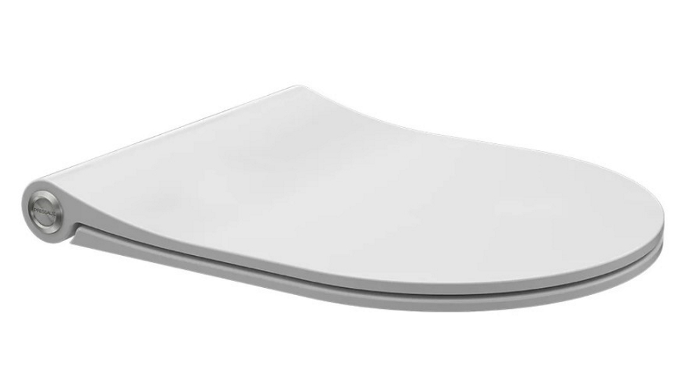 Parisi Pressalit Sway D2 Soft Close Seat - Matte White