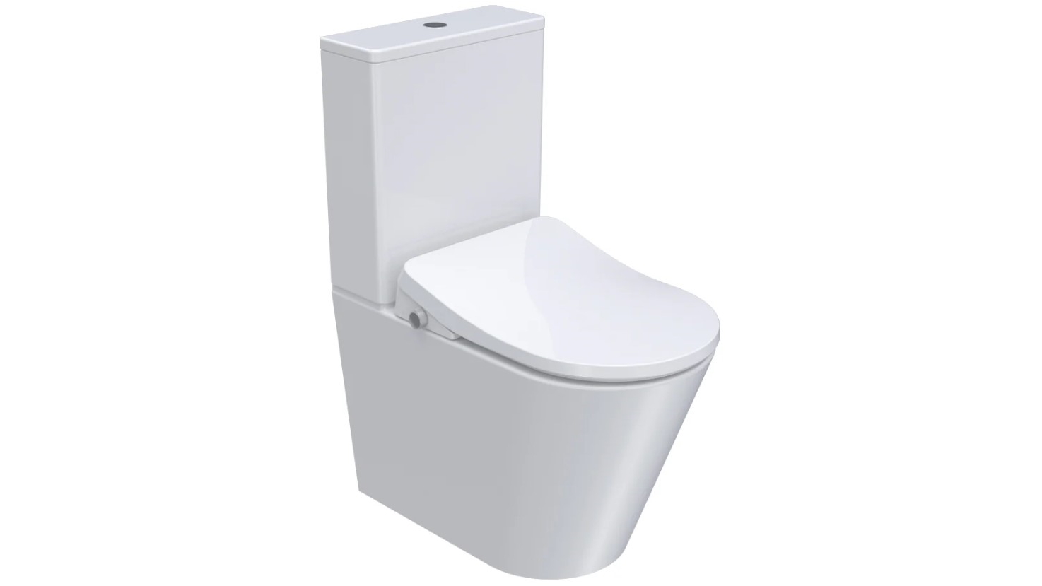 Parisi Serena Smart Toilet Suite with Bottom Inlet Bidet Seat