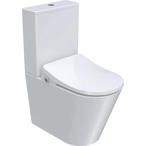 Parisi Serena Smart Toilet Suite with Bottom Inlet Bidet Seat