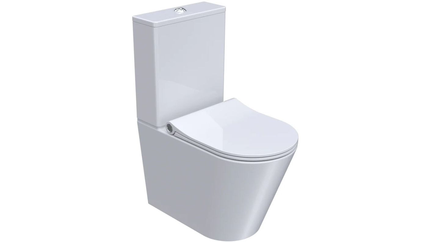 Parisi Linfa Wall Faced Rimless Suite with Pressalit Seat