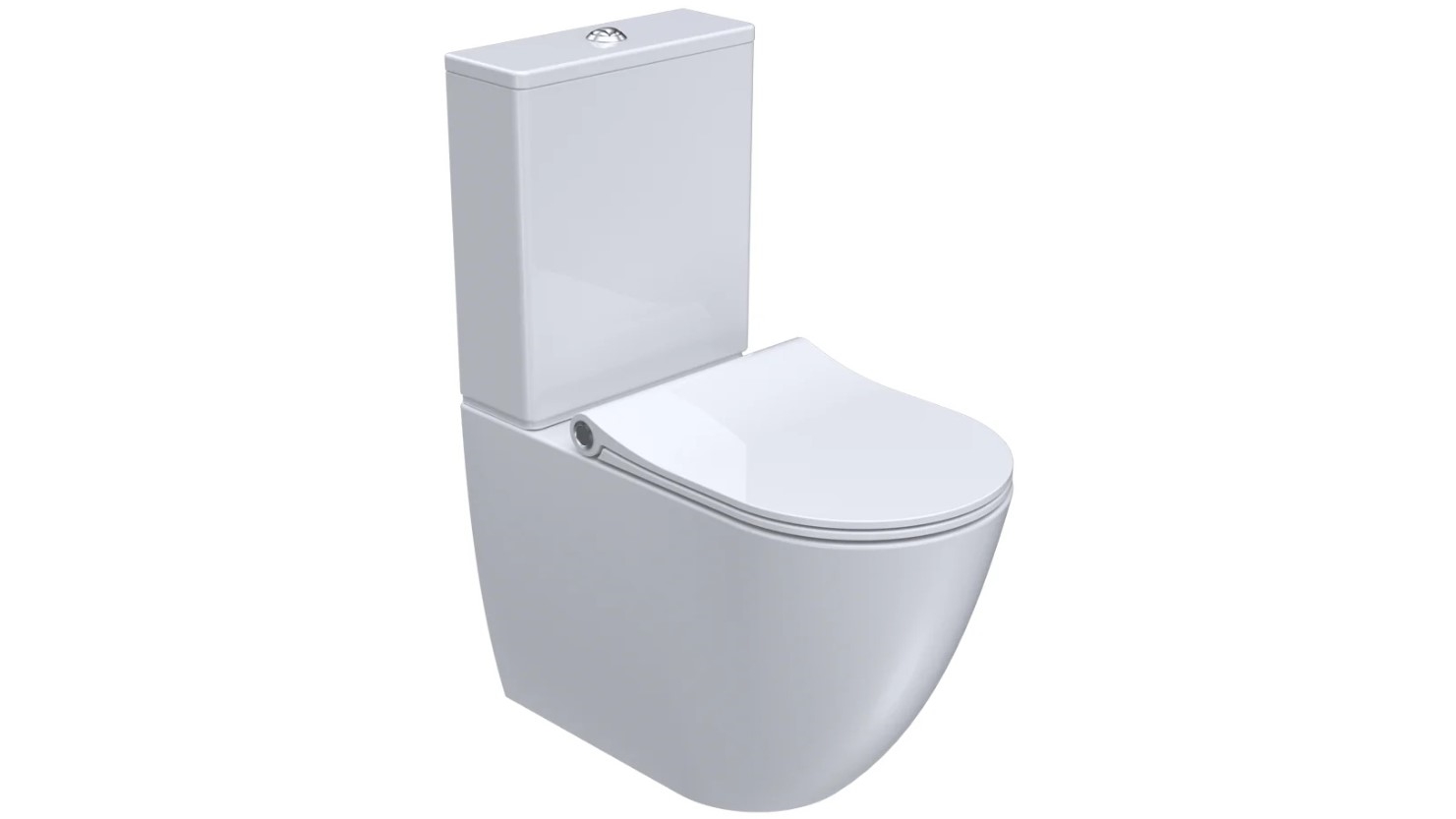 Parisi Elisse II Ambulant Rimless Suite with Pressalit Seat