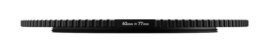 Polar Pro Step-Up Ring 62mm >> 77mm for QuartzLine Filters