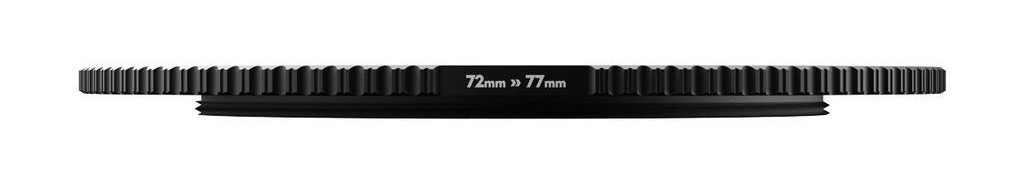 Polar Pro Step-Up Ring 72mm >> 77mm for QuartzLine Filters