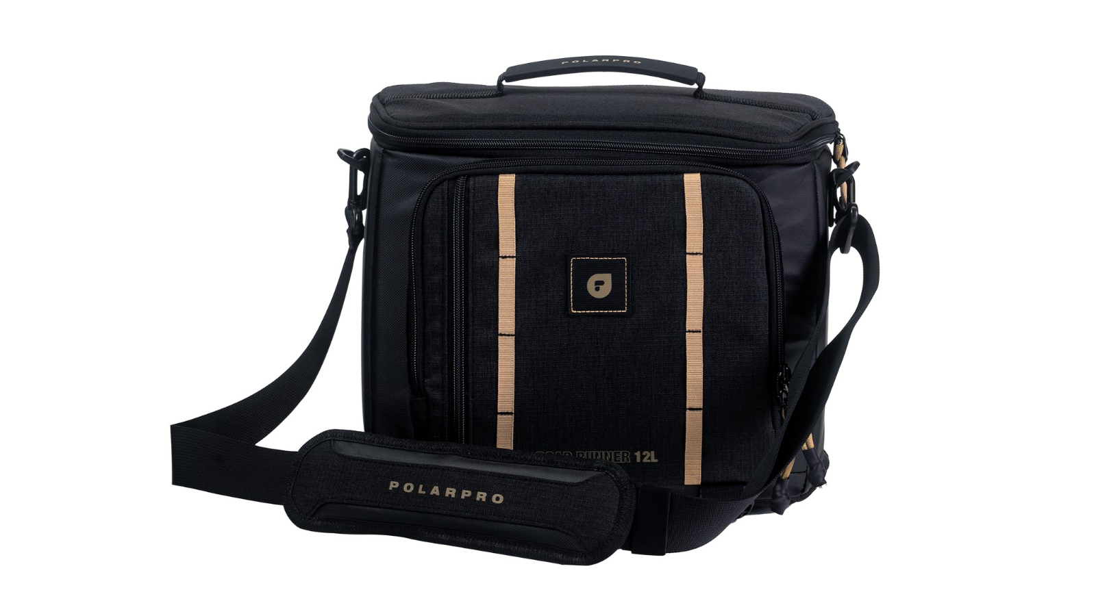 PolarPro 12 Litre RoadRunner Side-Carry Shoulder Bag - Black