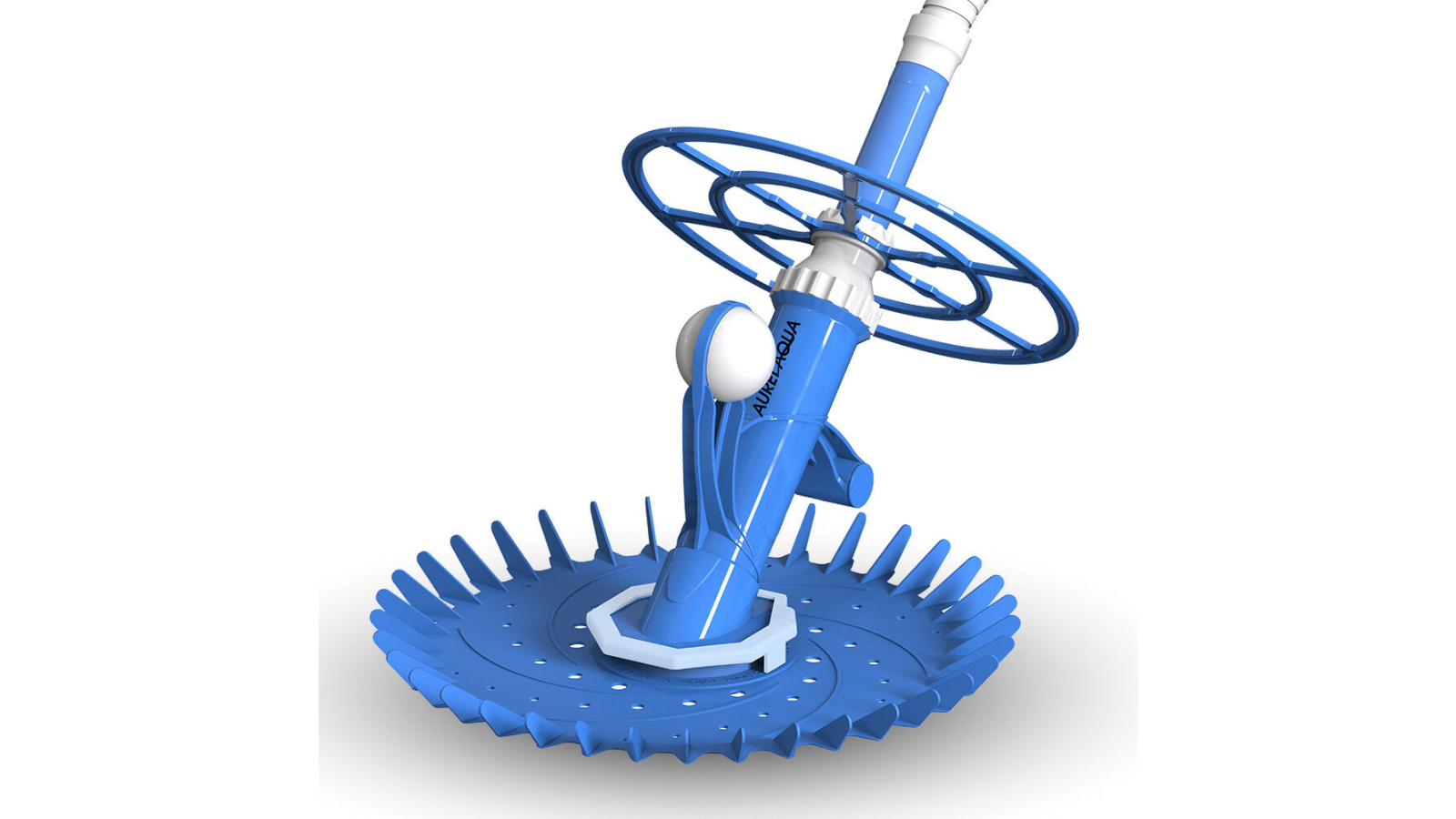 Aurelaqua Automatic Pool Cleaner with 10m Hose - Blue