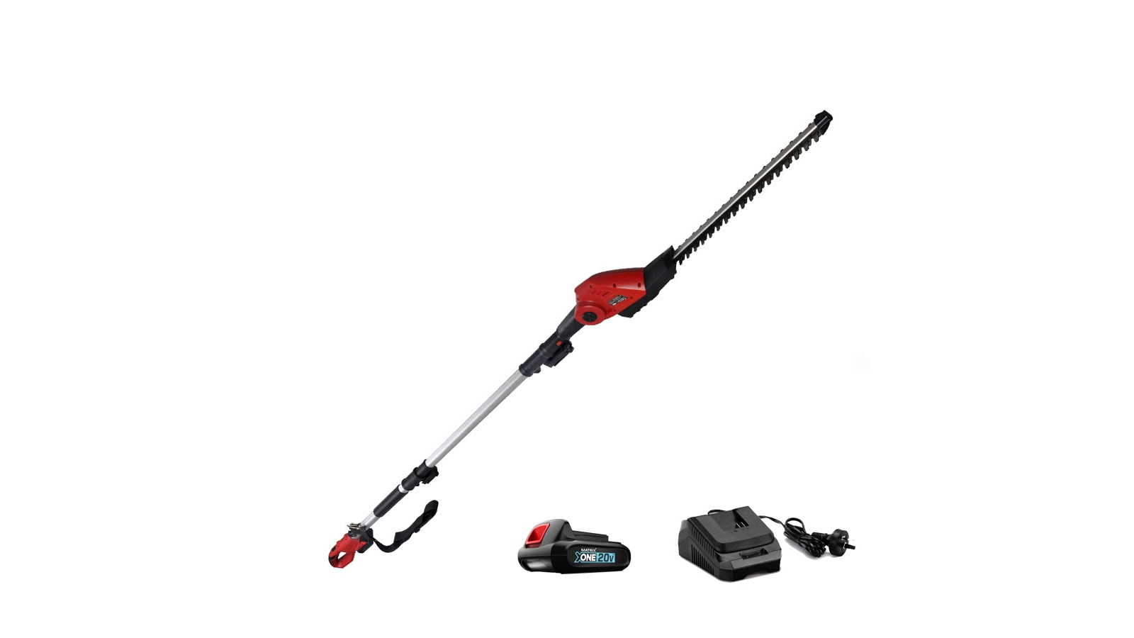 Matrix 20V X-ONE Cordless Pole Hedge Trimmer Kit