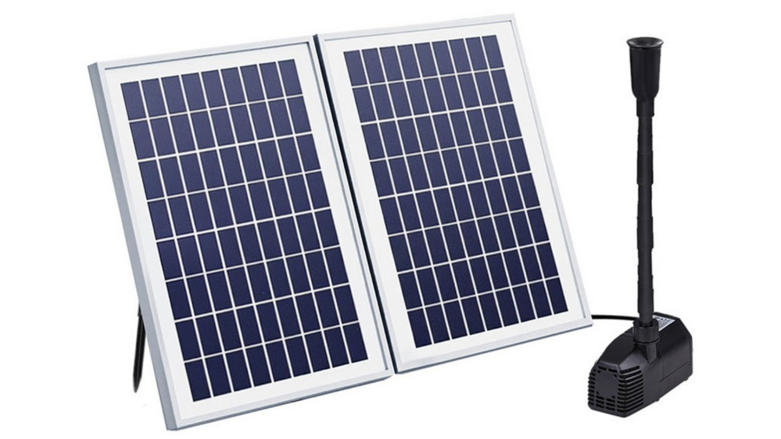 Gardeon 1600L/H Solar Submersible Water Pump Fountain Kit with 2-Panel