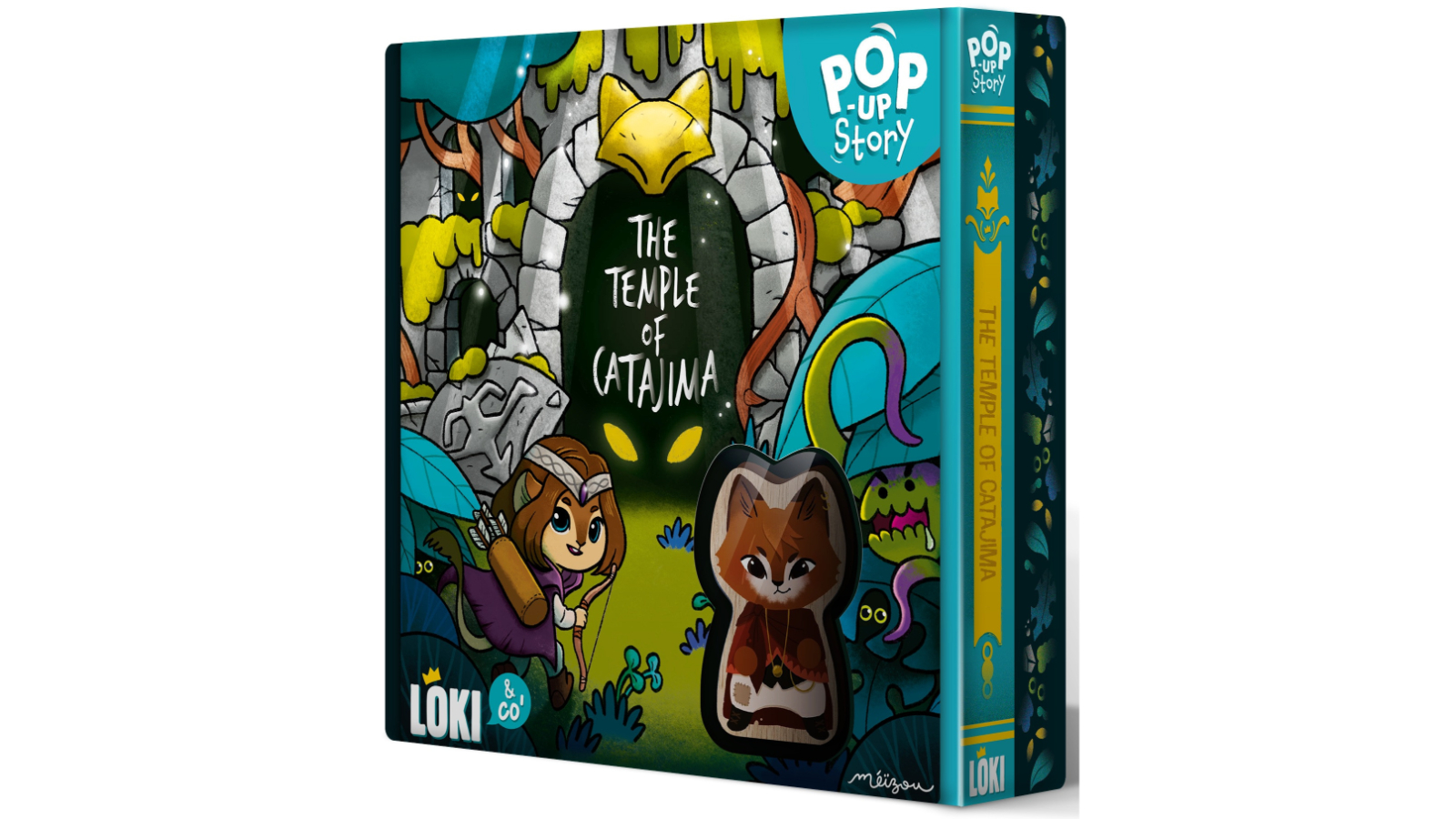 Loki Pop-Up Story the Temple of Catajima Board Game