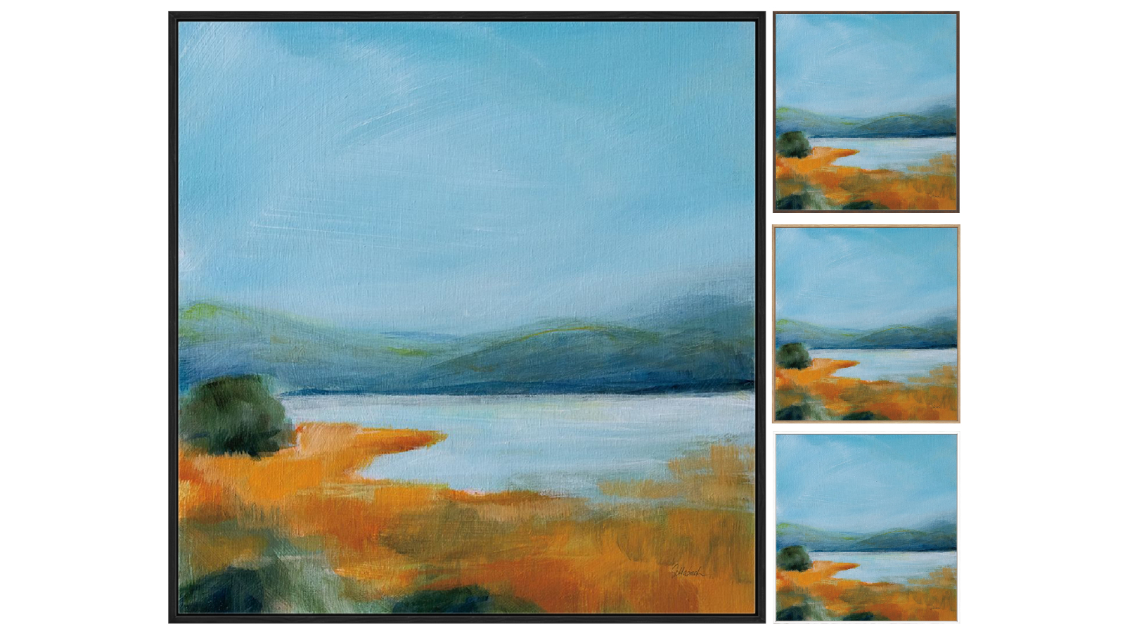 La Grolla Mirror of Sky Gallery Wall Art
