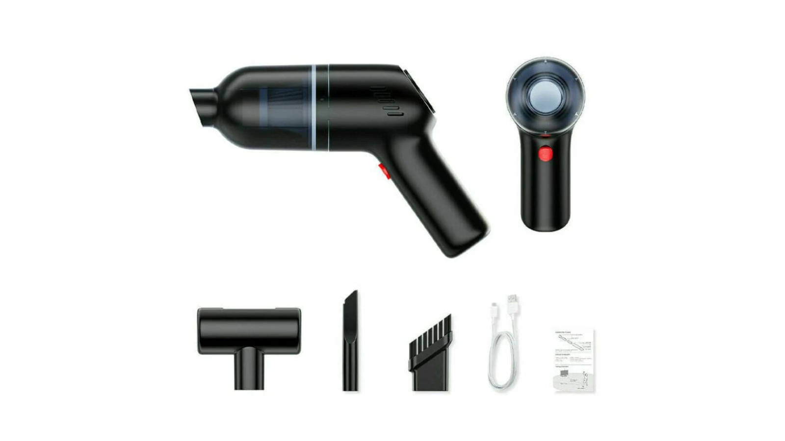 Tavice AU Strong Suction Cordless Rechargeable Handheld Portable Car Vacuum Cleaner