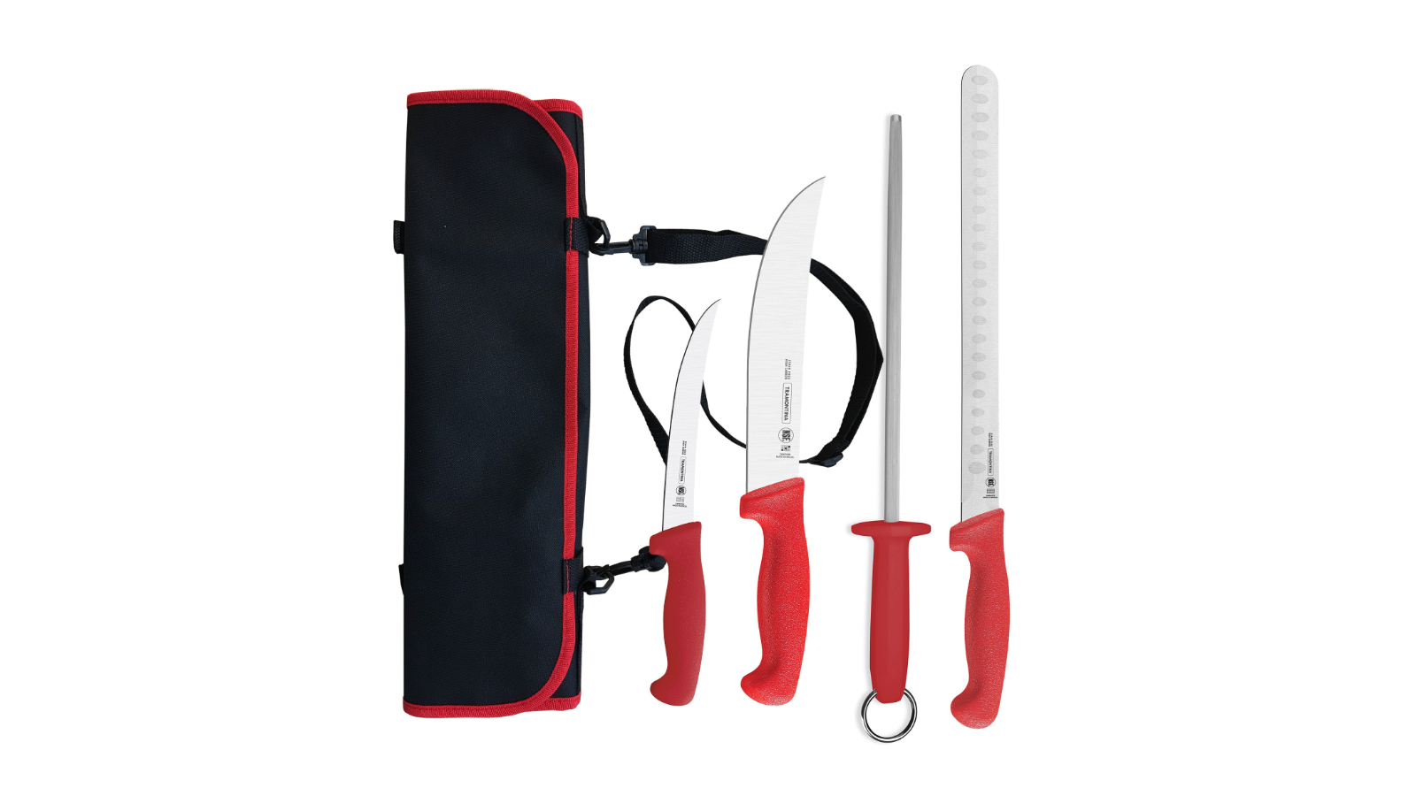 Tramontina 5 Piece Low and Slow Knives + Pouch