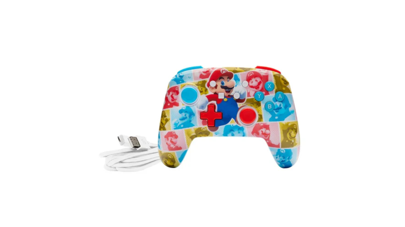 PowerA Enhanced Wired Controller for Nintendo Switch Mario Hero